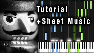 Dance of the Sugar Plum Fairy | Piano Tutorial + Sheet Music - Tchaikovsky