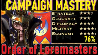 ORDER OF LOREMASTERS (Teclis) CAMPAIGN MASTERY Faction Guide & Rating