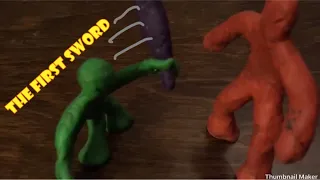 the first sword/clay stop motion animation