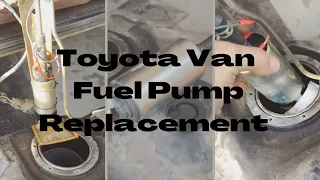 1984-89 Toyota Van Fuel Pump Replacement