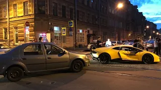 Момент когда #димасизбатайска разбился на lamborghini huracan performante