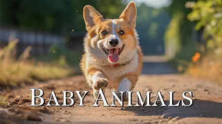 Cute Baby Animals - Relaxing Music to Calm The Mind, Relieve Stress and Anxiety