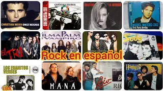 Lo mejor del Rock en español 🎧🎸 de todos los tiempos