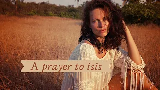 Prayer of awakening to goddess Isis // spiritual music track
