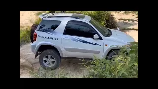 TOYOTA RAV4 AER Diff e-locker  testing - off road