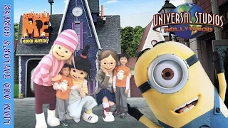 DESPICABLE ME: MINION MAYHEM Intro and Meet Margo, Agnes, Edith | Liam and Taylor's Corner