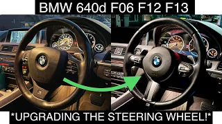BMW 640d - How to replace your steering wheel *DIY* F06 F12 F13 6 Series