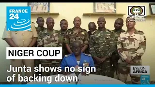 Three months after the coup, Niger junta shows no sign of backing down • FRANCE 24 English