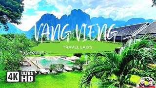 Vang Vieng night life - Bars And Accommodation Travel Vlog