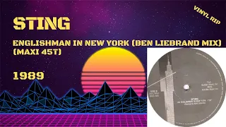 Sting - Englishman In New York (Ben Liebrand Mix) (1989) (Maxi 45T)