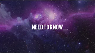 need to know - Doja Cat (dreamy slowed + reverb version)