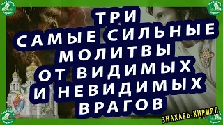 ТРИ САМЫЕ СИЛЬНЫЕ МОЛИТВЫ ОТ ВИДИМЫХ И НЕВИДИМЫХ ВРАГОВ.ЗНАХАРЬ-КИРИЛЛ✝☦