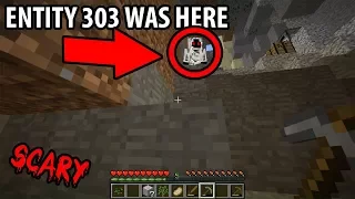 My Minecraft World was visited by Entity 303! (Scary Minecraft Video)