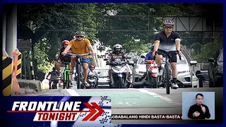 Bike lane sa EDSA, inirekomendag gawing 'shared lane' kasama ang mga motor | Frontline Tonight