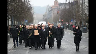 Vilniuje atsisveikinama su Anapilin iškeliavusiu režisieriumi R. Tuminu