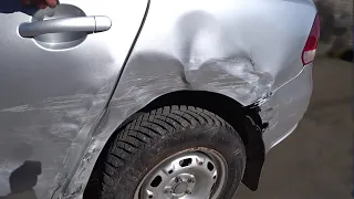 Repair Volkswagen after an accident and bad insurance SUBTITLES