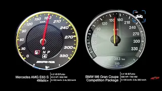 Mercedes benz e63s vs bmw m6 Gran Coupe