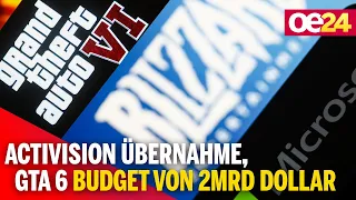 Activision Übernahme durch Microsoft, 2 Mrd. Dollar Budget für das nächste GTA