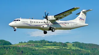 ATR 72-500 of Lübeck Air Landing at Bern ✈ Start of Holiday Flights!