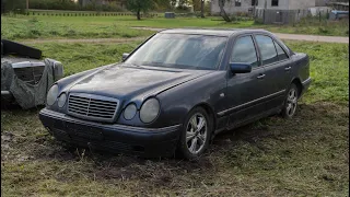 Starting Mercedes-Benz w210 E300D (OM606) After 7 Years + Test Drive