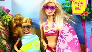 Surfing Barbie & Stacie Doll / Серфинг Барби и Стейси - Barbie Sisters / Барби сестры - CBR15