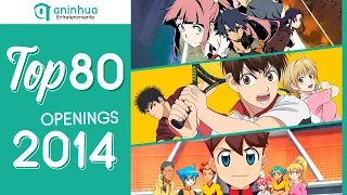 Top 80 Anime, Donghua & Aenimeisyeon Openings 2014