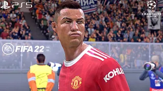 FIFA 22 - PSG vs Manchester United | UCL Final - PS5 Gameplay • [4K 60FPS]