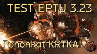 Test 3.23 na EPTU. Nastavení hlav a těžba Krtkem (MOLE)  | Star Citizen #starcitizen #MOLE