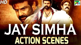 Jay Simha - Best Action Scenes | New Action Hindi Dubbed Movie | Nandamuri Balakrishna, Nayanthara