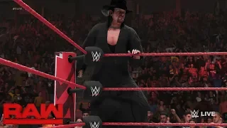 The Undertaker returns to silence “rapping” Elias: Raw, April 8, 2019 - WWE 2K19