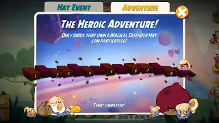 Angry Birds 2 Magical Defender Hat Event | The Heroic Adventure 7-8 (without Melody and Terence)