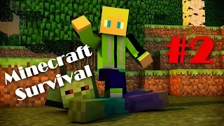 Minecraft Survival Let'splay #2 Po dlouhé době Minecraft, Time Lapsový Díl