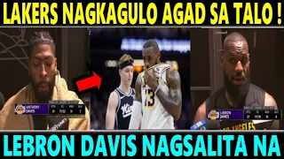 BREAKING: Lakers "NAGKAGULO" AGAD matapos MATALO sa KINGS | LEBRON DAVIS NAGSALITA NA