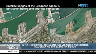 16 na indibidwal , ikinulong ng Lebanese authorities kaugnay ng pagsabog sa Beirut