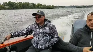 UMS 655 Fishing тест под нагрузкой. Винт 19 шага