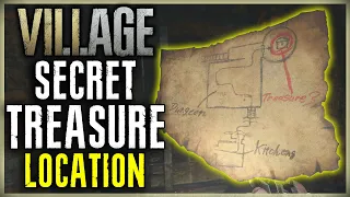 WHERE DOES THE TREASURE MAP LEAD IN RESIDENT EVIL 8 VILLAGE GUIDE - SECRET LOOT IN THE DUNGEON RE8