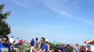 Chicago Air and Water Show 2012 - Getting Dive Bombed by the Blue Angels