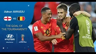 Adnan JANUZAJ goal vs England | 2018 FIFA World Cup | Hyundai Goal of the Tournament Nominee