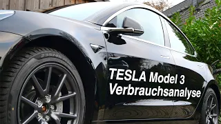 5 Cent Stromkosten pro km? - Tesla Model 3 Verbrauchsanalyse