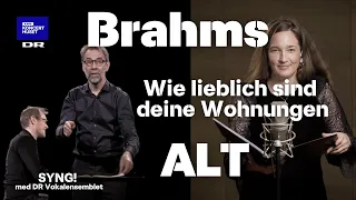 Brahms, Wie liebich sind deine Wohnungen - altstemme // SYNG! med DR Vokalensemblet