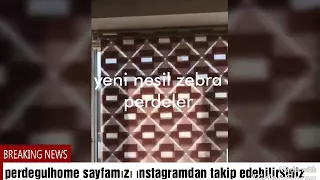 Yeni nesil zebra perde - yıkanabilir perdeler - dikey zebra perde-fon perdeler-dekorasyon- tülzebra