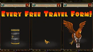 AQ3D Every FREE Permanent Travel Form! UPDATED! AdventureQuest 3D