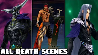 All Chaos Villains Death Scenes - Dissidia 012 Final Fantasy
