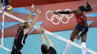 Women_s Volleyball USA v Turkey - Pool B _ London 2012 →Destinee Hooker