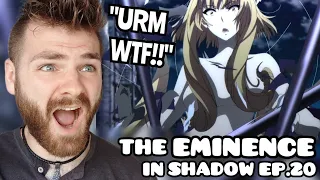 WAIT!! WHO IS SHE?!!! | The Eminence in Shadow | Episode 20 | ANIME REACTION