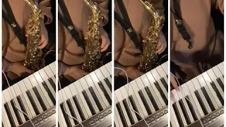 Miso joue du saxophone « Last Christmas »