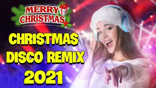 DISCO Christmas Disco Song MegaMix II Non stop Christmas Songs Medley Disco Remix #6