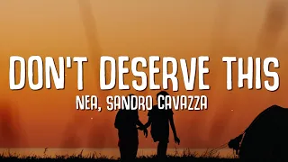 Nea, Sandro Cavazza - Don't Deserve This (Lyrics) Animal Elektric Remix