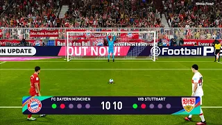 PES 2021 | Bayern Munich vs VfB Stuttgart | Penalty Shootout | Bundesliga | Gameplay PC