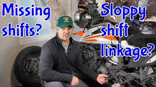 Stop missing shifts.  Fix your sloppy shift linkage.